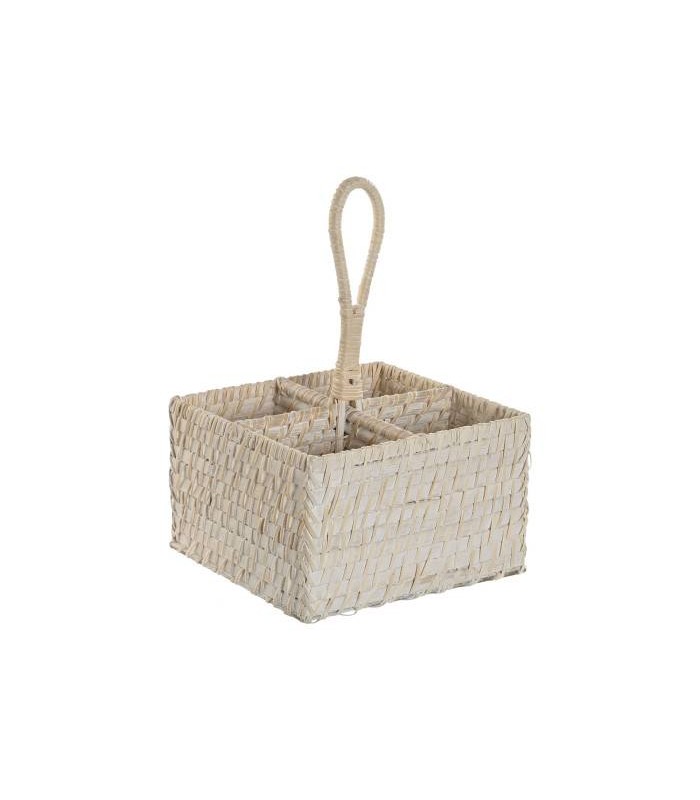 CUBERTERO BAMBU RATAN 19*19*27CM PC-219145