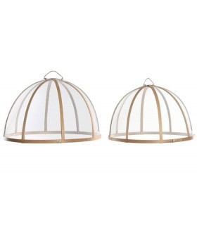 CUBREPLATOS BAMBU 32*32*20CM PC-219154