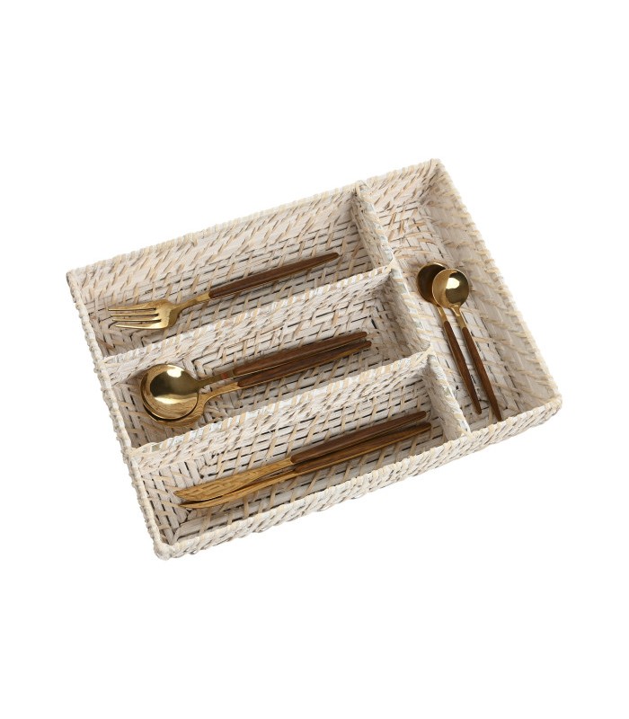 CUBERTERO BAMBU RATAN 34*24*6CM PC-219144