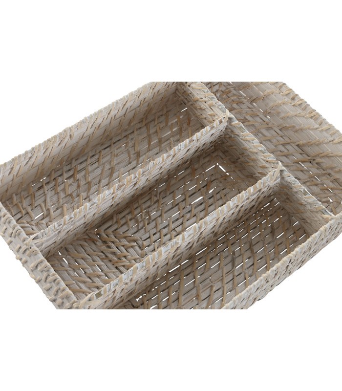 CUBERTERO BAMBU RATAN 34*24*6CM PC-219144