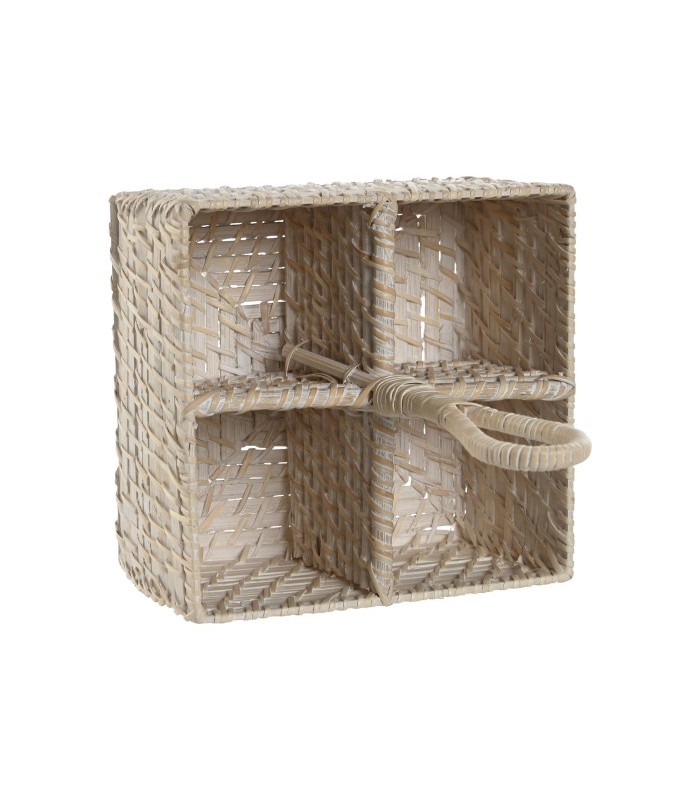 CUBERTERO BAMBU RATAN 19*19*27CM PC-219145