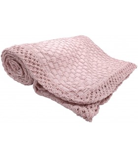 PLAID SALONICA 130*180CM ROSA