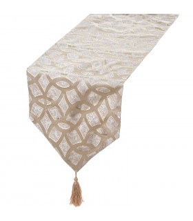 CAMINO DE MESA CREMA 30*180CM 50716