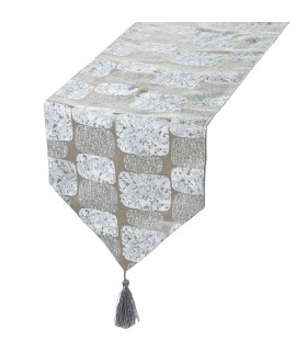 CAMINO DE MESA GRIS 30*180CM 50725