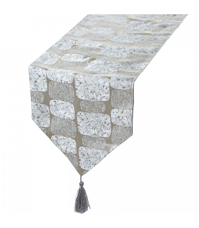 CAMINO DE MESA GRIS 30*180CM 50725