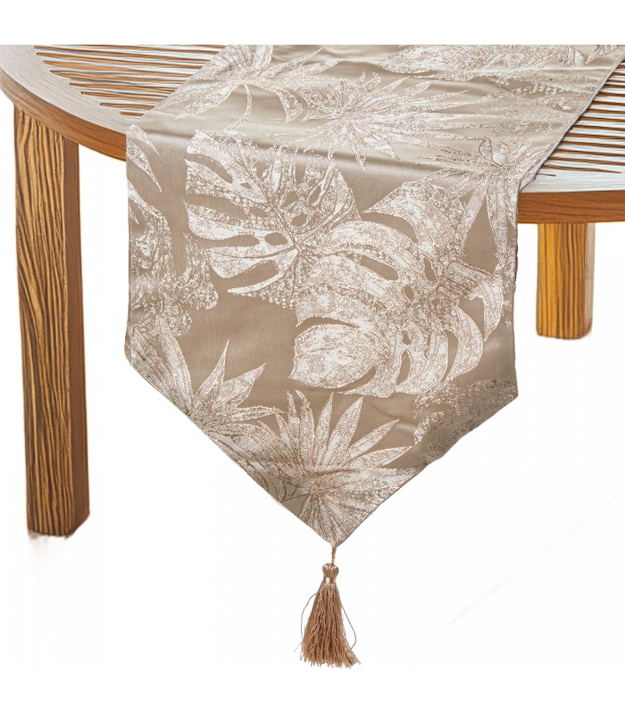 CAMINO DE MESA CREMA 30*180CM 50728