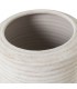 Jarrón Cerámica 80cm Beige Arena Ondulado Ø35x80cm 61759