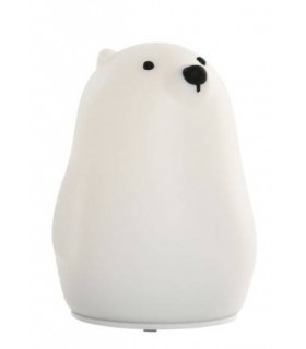 QUITAMIEDOS LUMINOSO SILICONA 7*9*11CM OSO DH-220217