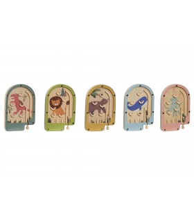 JUEGO MADERA PINBALL 9*14CM JE-213335