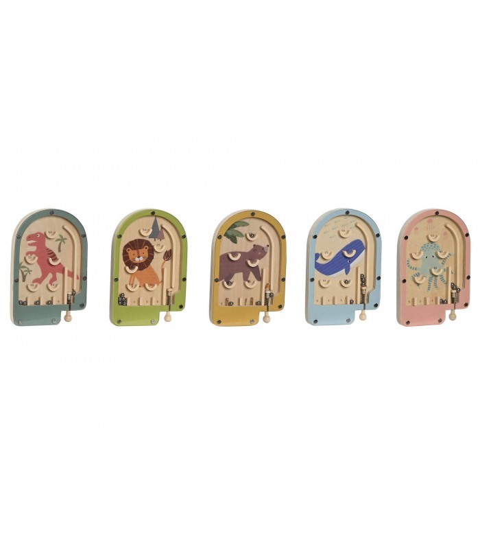 JUEGO MADERA PINBALL 9*14CM JE-213335