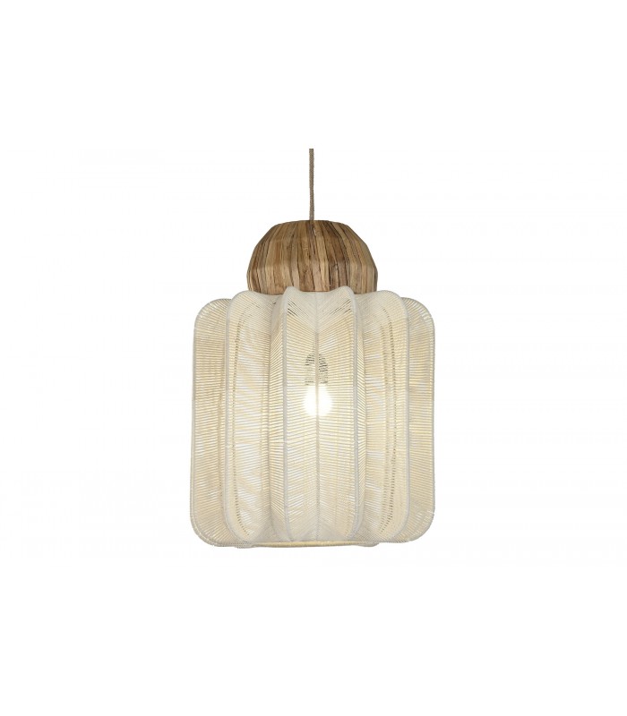 LAMPARA TECHO CUERDA 40*40*15.5CM LA-221514