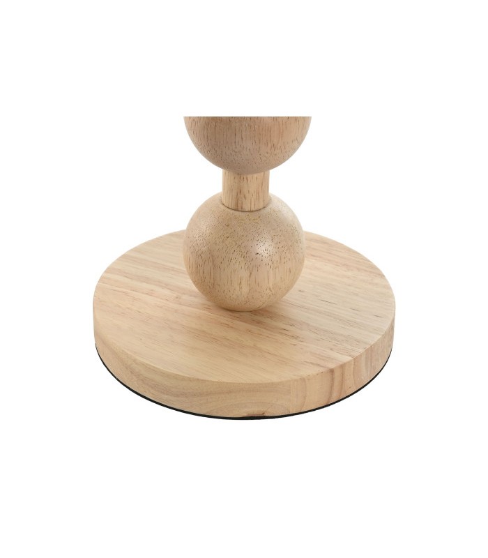 LAMPARA SOBREMESA HEVEA RUBBERWOOD 32X32X56 LA-219046