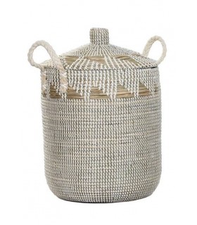 CESTA SEAGRASS ALGODON 51*47CM DC-221161