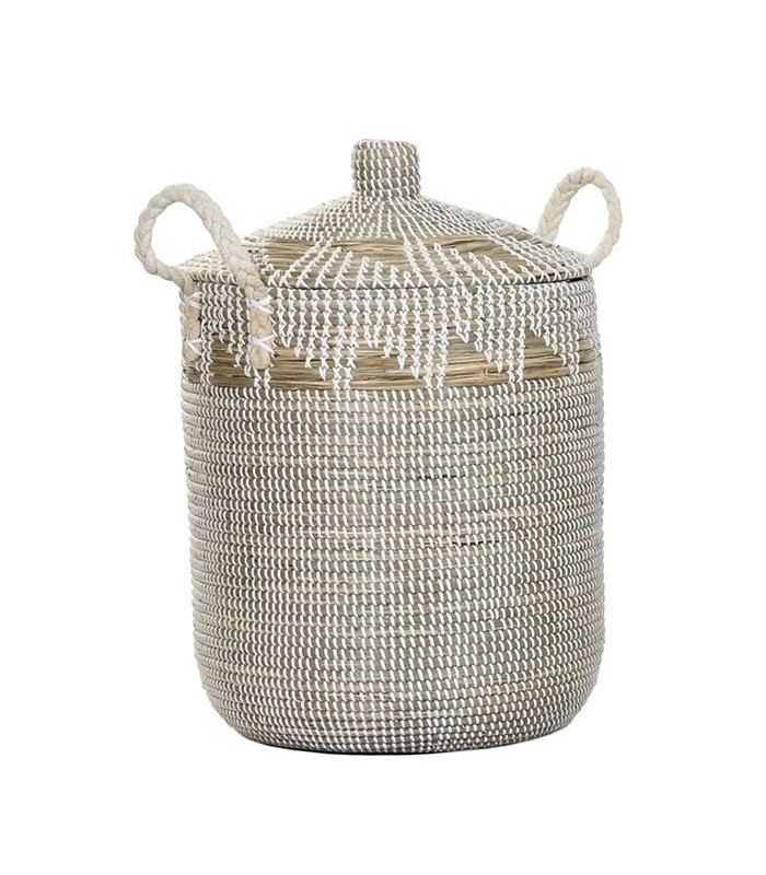 CESTA SEAGRASS ALGODON 51*47CM DC-221161