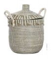 CESTA SEAGRASS ALGODON 36*36CM DC-221161