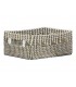 CESTA SEAGRASS ALGODON 34*22CM DC-221161