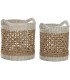 CESTA SEAGRASS PAPEL Ø35*39h Cm DC-221155