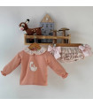 SUDADERA+BRAGUITA LIBERTY SALMON PIO PIO IP370