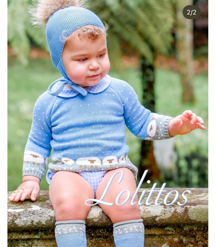 CONJUNTO NIÑO BORREGUITO LOLITTOS