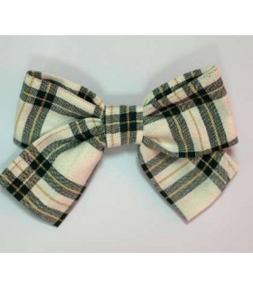 LAZO/PINZA CUADROS VERDE MON PETIT BONBON IM2320