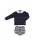 CONJUNTO PANTALON CUADRO ESTRELLA 25590