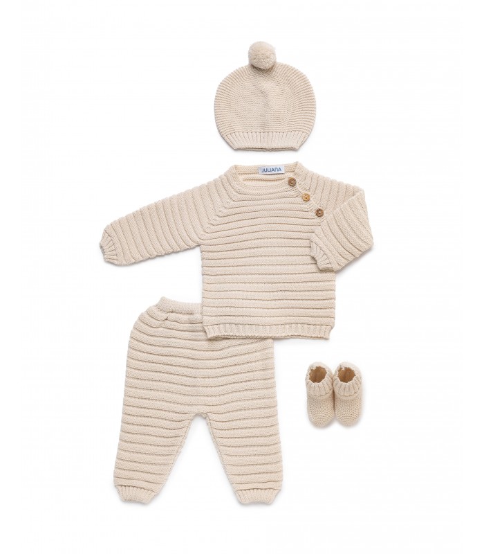 CONJUNTO 4P.PANTALON BOTA 25550