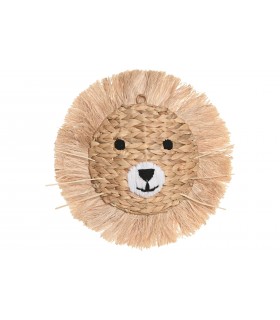 DECORACION PARED LEON 46*6*42CM DP-221717