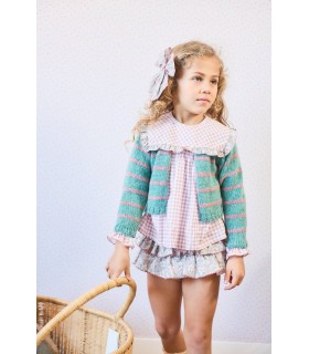 BLUSA+BRAGA+CHAQUETA 3/4 VIENA LA MARTINICA 10024/32