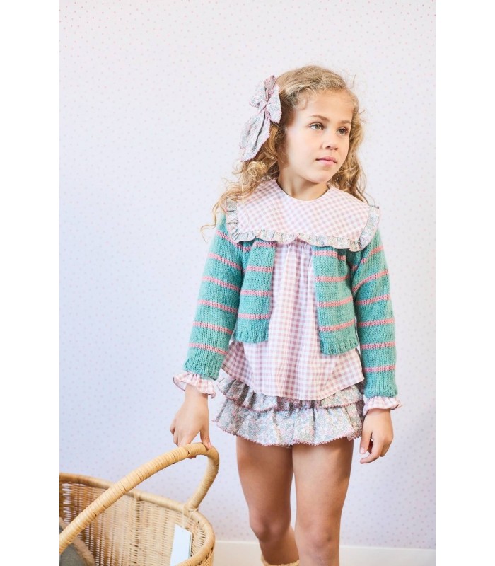 BLUSA+BRAGA+CHAQUETA 3/4 VIENA LA MARTINICA 10024/32