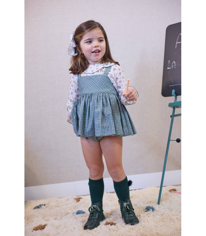 BLUSA+RANITA PETIT  FLOWER LA MARTINICA 9873/4