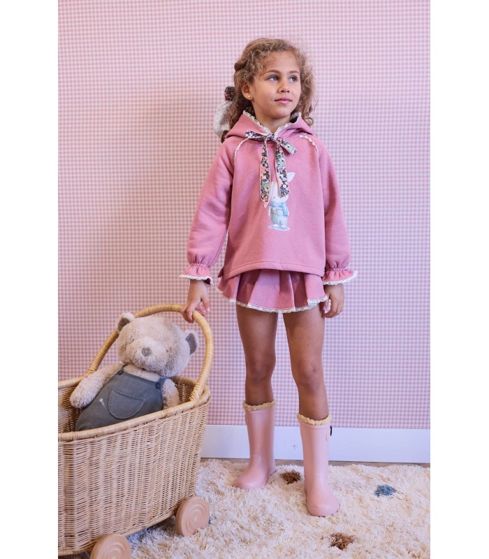 SUDADERA+BRAGA FELPA PEDACITO DE MI LA MARTINICA 9930