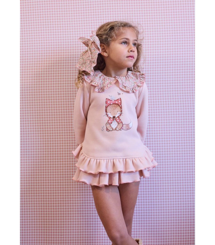 SUDADERA+BRAGA CAPERUCITA ROJA LA MARTINICA 10098