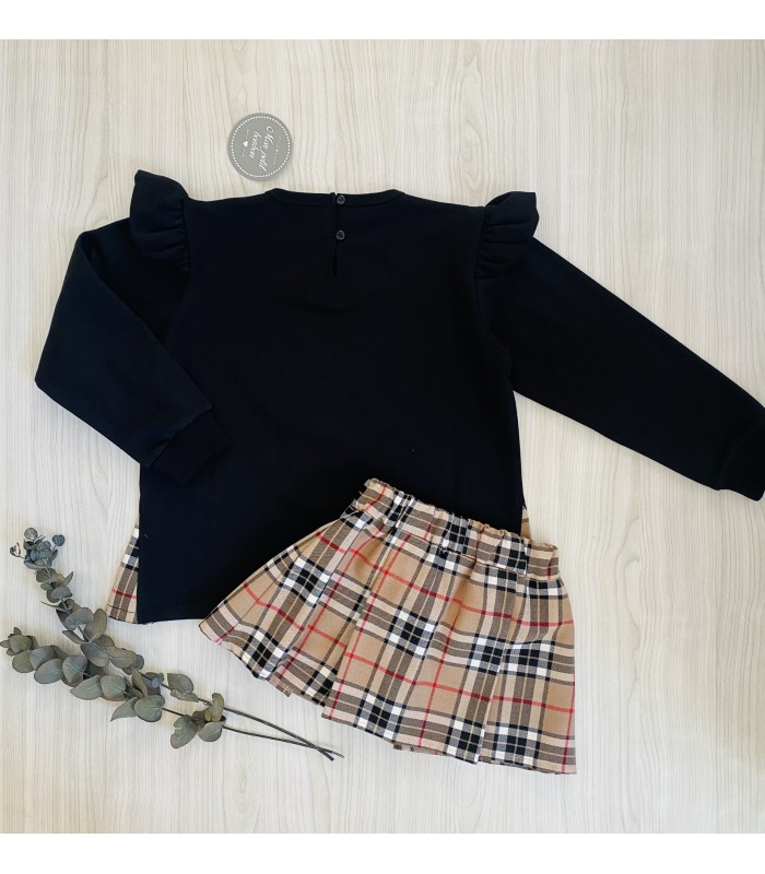 SUDADERA PERRO+FLADA/PANTALON  MON PETIT BONBON IM166/70