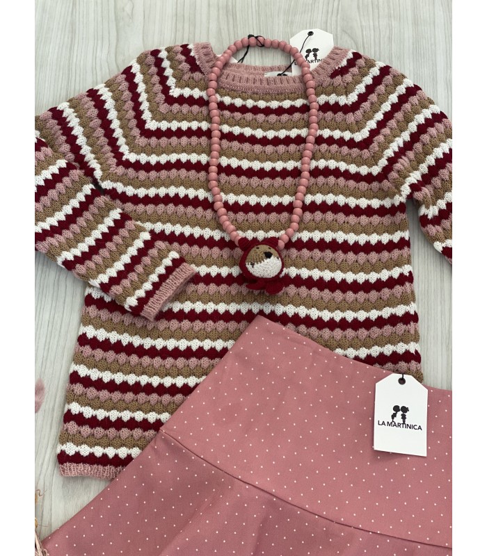 JERSEY+FALDA CAPERUCITA ROJA LA MARTINICA 10093/5