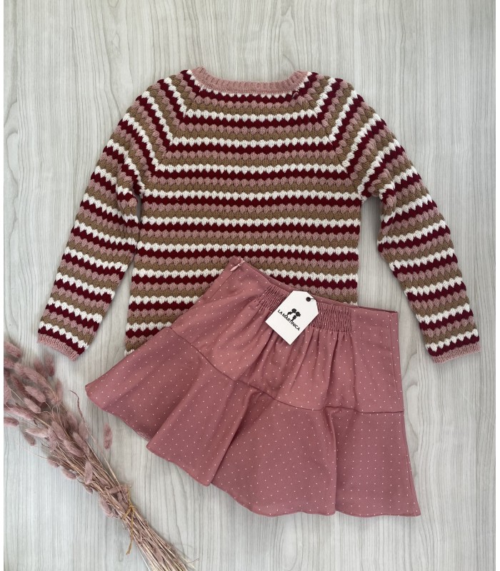 JERSEY+FALDA CAPERUCITA ROJA LA MARTINICA 10093/5