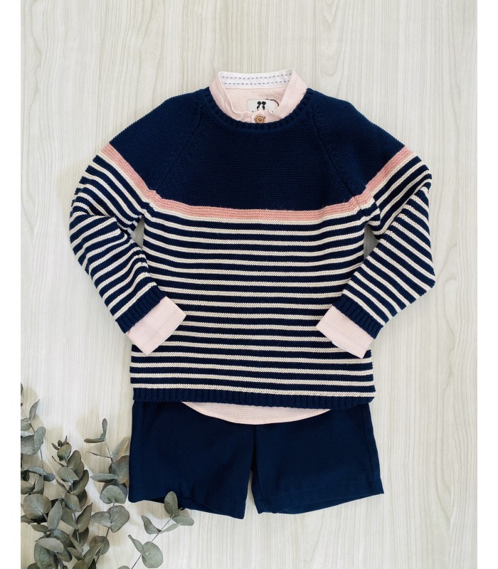 CAMISA+PANTALON+JERSEY UN PEDACITO DE MI LA MARTINICA 9936/8