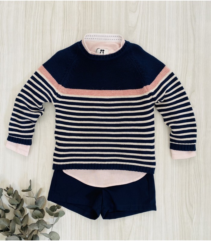 CAMISA+PANTALON+JERSEY UN PEDACITO DE MI LA MARTINICA 9935/8