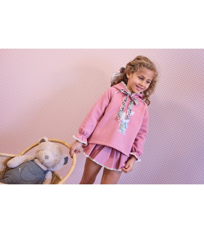 SUDADERA+BRAGA FELPA PEDACITO DE MI LA MARTINICA 9930