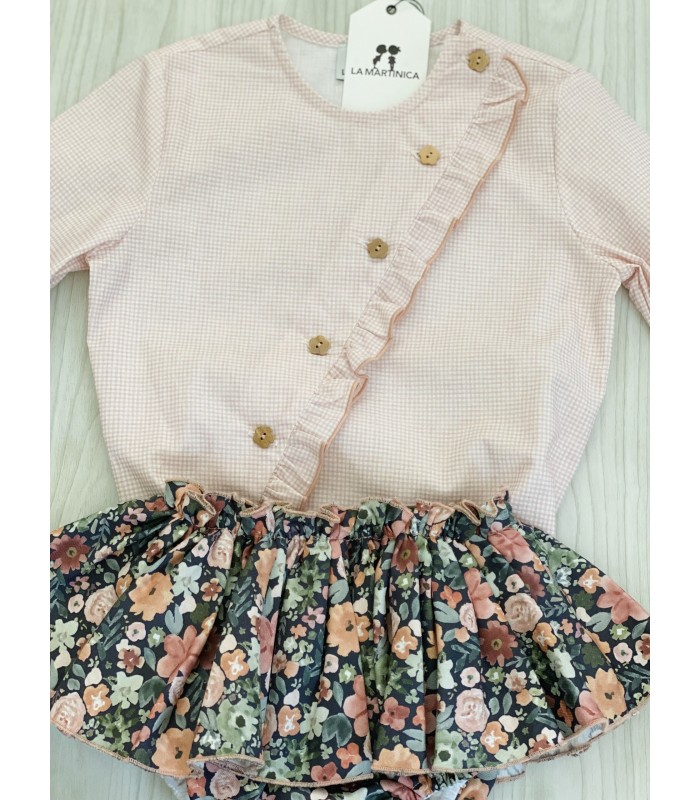 BLUSA CRUZADA+BRAGA PEDACITO DE MI LA MARTINICA 9914