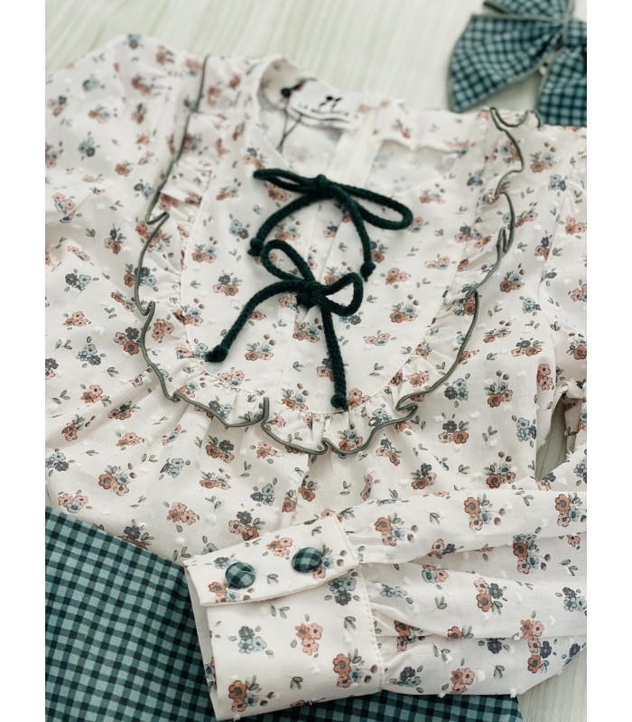 BLUSA+FALDA PETIT  FLOWER LA MARTINICA 9881/2