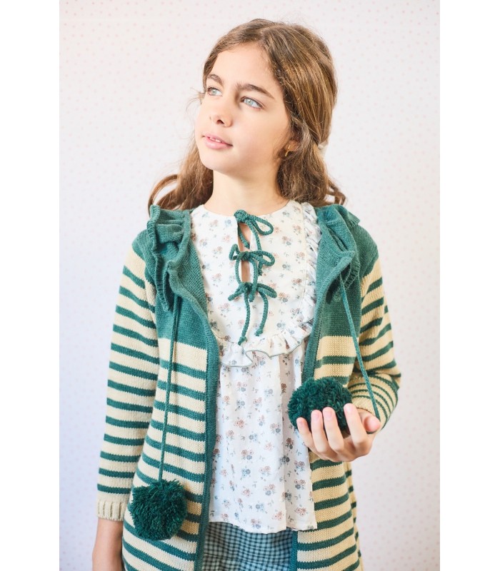 BLUSA+FALDA PETIT  FLOWER LA MARTINICA 9881/2