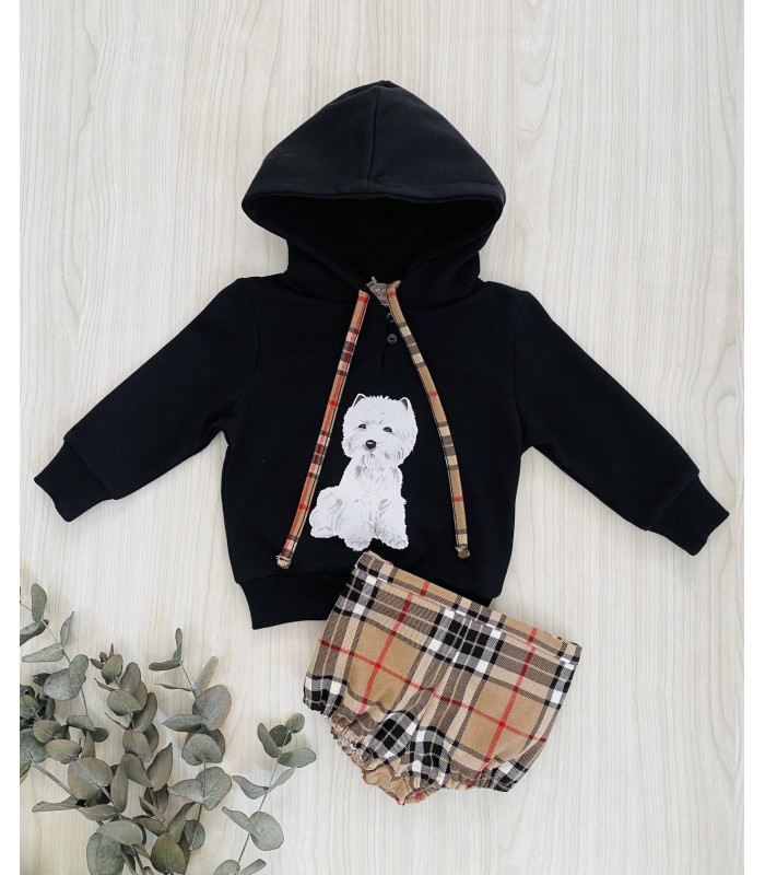 SUDADERA+ESTRICADO BURBERRY MON PETIT BONBON IM172/021159