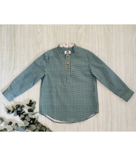 CAMISA MANGA LARGA PETIT  FLOWER LA MARTINICA 9894