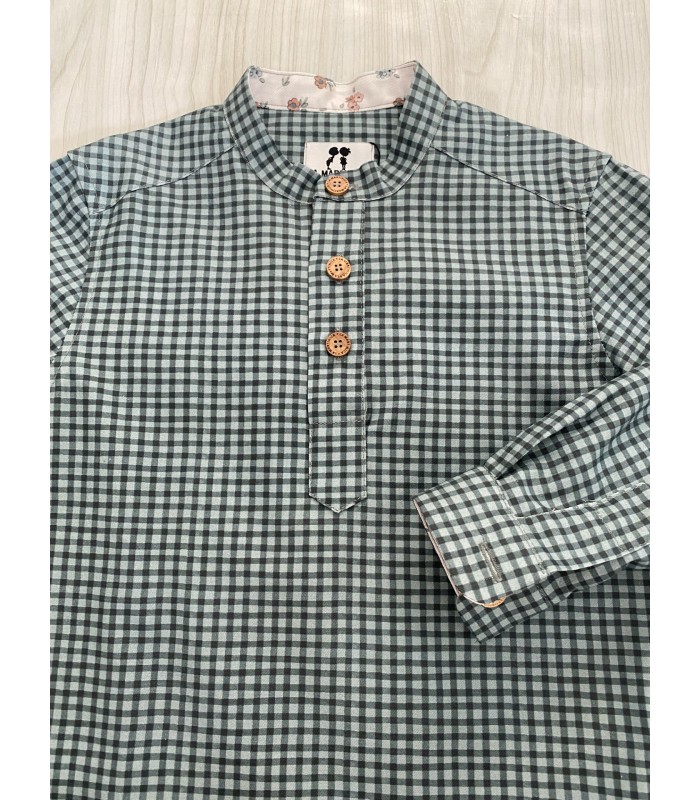 CAMISA MANGA LARGA PETIT  FLOWER LA MARTINICA 9894