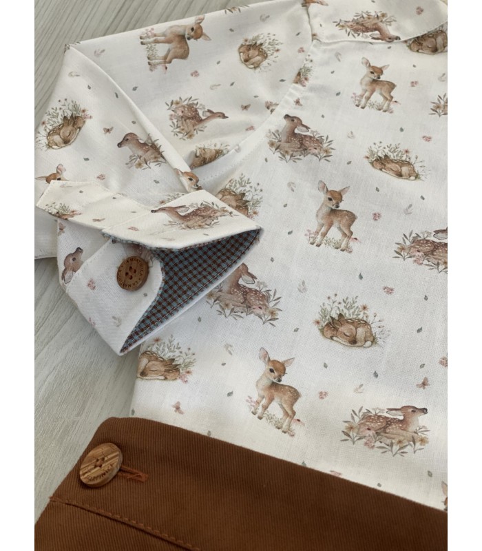 CAMISA+BOMBACHO NIÑO BICHITOS LA MARTINICA 9967