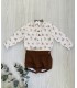 CAMISA+BOMBACHO NIÑO BICHITOS LA MARTINICA 9967