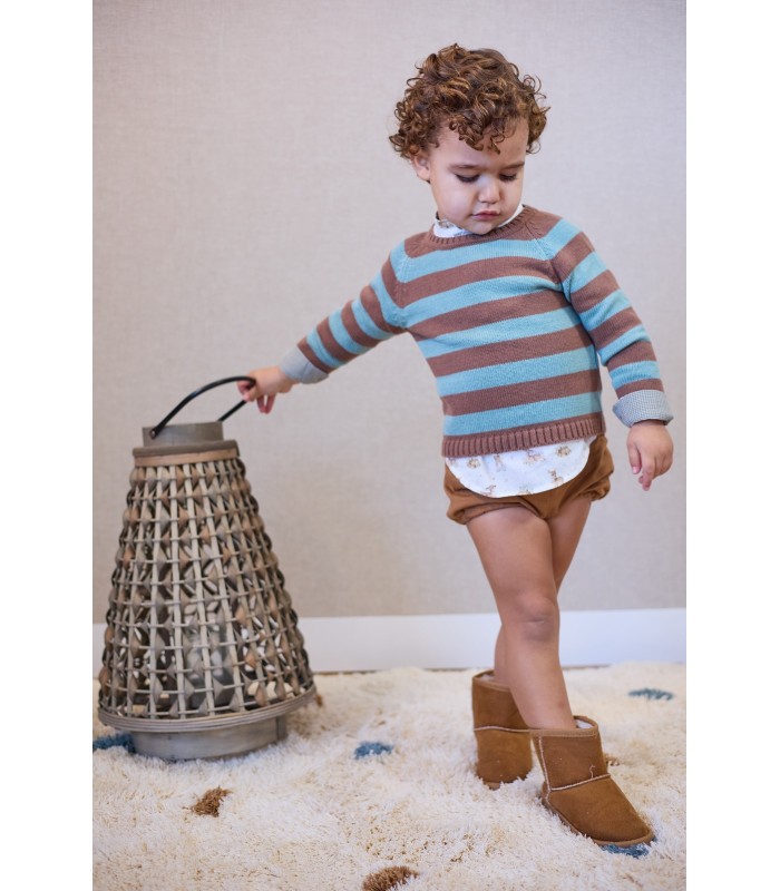 CAMISA+BOMBACHO NIÑO BICHITOS LA MARTINICA 9967