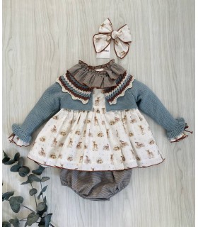 JESUSITO+CHAQUETA BICHITOS LA MARTINICA 9956/9