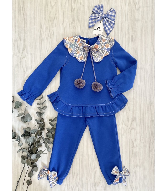 SUDADERA+PANTALON CHILDREN CHOCOLATE LA MARTINICA 9842