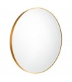 ESPEJO REDONDO ORO 80* 106743